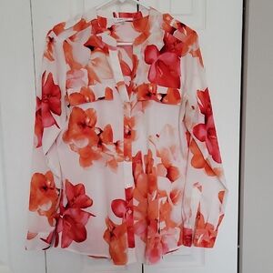 Calvin Klein Button-up Blouse S